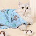 thumbnail image 2 of Fluffy Pet Blanket for Dogs and Cats, Super Soft Warm Throw with Paw Print, Machine Washable Dog Cat Blanket for Bed Couch Sofa, Cozy Indoor Pet Mat, 2 of 4
