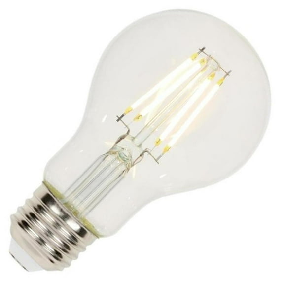Westinghouse Lighting 5316500 6.5 Watt (60 Watt Equivalent) A19 Dimmable Clear Filament LED Light Bulb, Medium Base