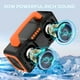 thumbnail image 3 of BUGANI Altavoces Bluetooth, Potente Altavoz Inalámbrico Portátil IPX7 Altavoz Impermeable, Altavoz Exterior con Asa Tiempo de Reproducción 24H, Soporte Micrófono AUX USB Adecuado para Fiesta, Piscina,, 3 of 5