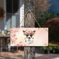 thumbnail image 3 of Happy Mother's Day Rat Terrier with Flower Crown and Greeting Card Landscape Wood Sign Ratty Dog Lover Hanging Wall Home Decor - 13004, 3 of 5