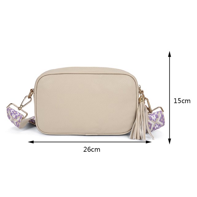 Bolsa de viaje Color sólido pequeño Moda Casual Elegante Borla para ir de compras Sywqhk Para Estrenar