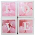 thumbnail image 2 of Caja transparente sorpresa AMOR Caja de globos con confesión de propuesta de BEBÉ Caja de globos sorpresa, 2 of 5