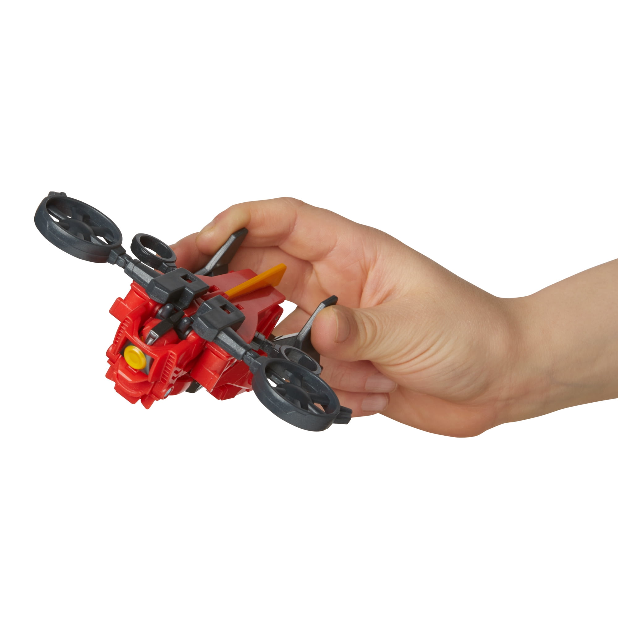 Transformers EarthSpark 1-Step Smash Changers Terran Twitch 4-Inch Action Figure, Robot Toys for Boys and Girls 6 and Up
