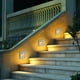 thumbnail image 5 of [Paquete de 2] Luces LED empotrables de 3 W para escaleras, con sensor de movimiento, luz nocturna para escaleras, para interiores y exteriores, para jardín, 5 of 5