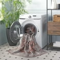 thumbnail image 4 of Safavieh Arizona 4'-0" X 6'-0" Polyester Power Loomed Rug In Beige / Rust, 4 of 12