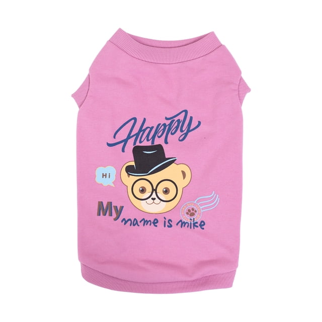 Camisa con Estampado de Perro para Mascota Xihbxyly Chaleco Pintado Abrigo para Cachorro
