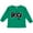 Kelly Green, variant on Halloween Boo with Spider and Web in Black Boys or Girls Long Sleeve Toddler T-Shirt