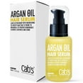thumbnail image 3 of Cab's Moroccan Argan Oil Hair Oil for Nourishing and Repair, Adding Hair Shine to Damaged Hair, Paraben Free, Sulfate Free 1.69 fl oz Organic Hair Nutrition Haircare Moisture Silky Serum, 3 of 7