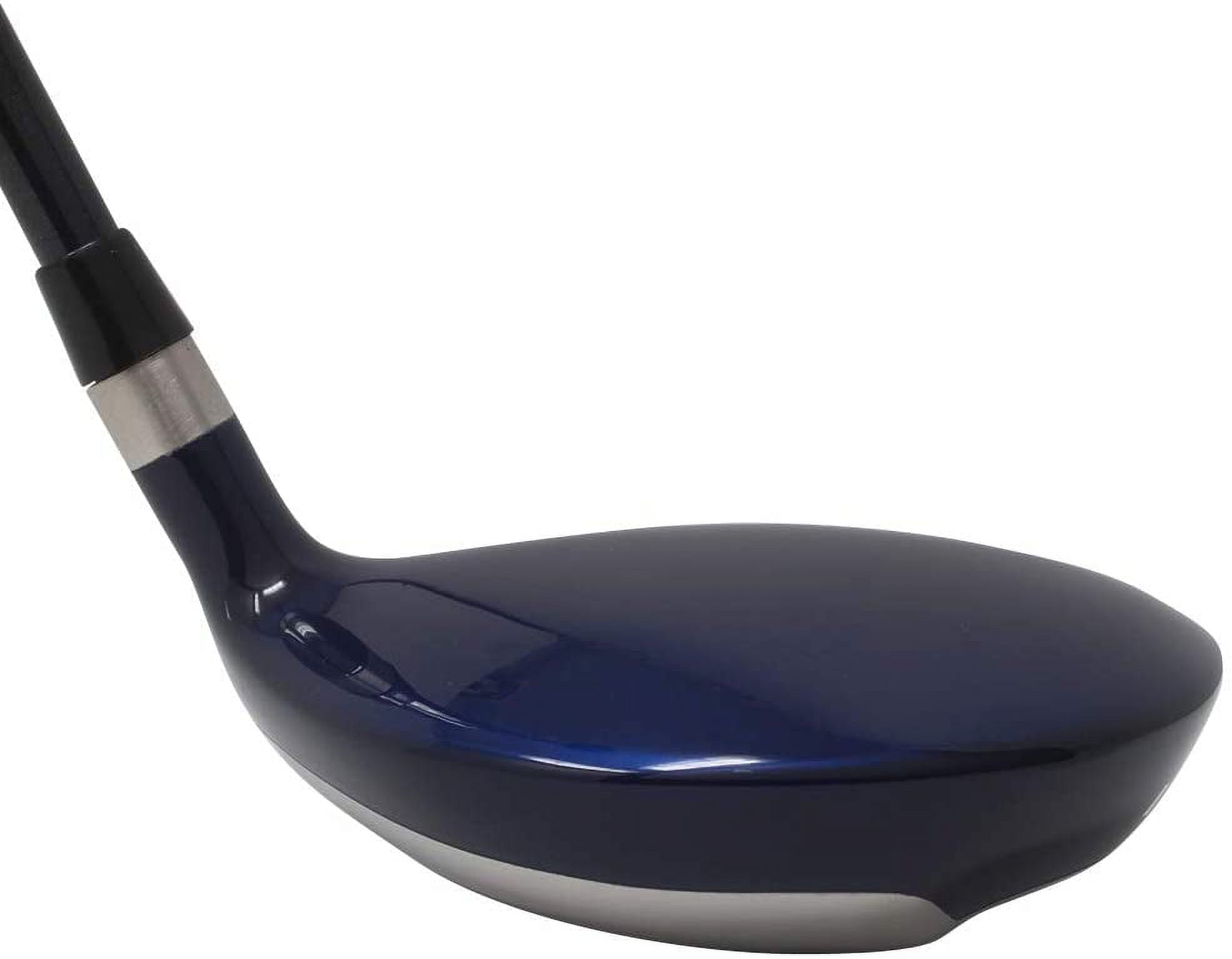 Big & Tall Senior Men's (+1" Longer Than Standard Length) Integra SoooLong 17 Wood Golf Club, Right Handed Senior Flex with Men's Senior Size Black Pro Velvet Grips