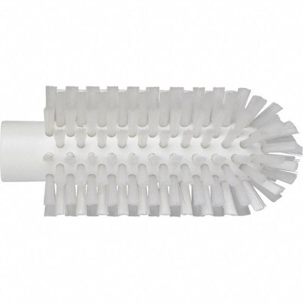 2 3/8 in W Tube and Pipe Brush, Stiff, Not Applicable L Handle, 5 1/2 in L Brush, White