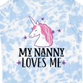 thumbnail image 4 of Inktastic My Nanny Loves Me Unicorn Girls Toddler T-Shirt, 4 of 5