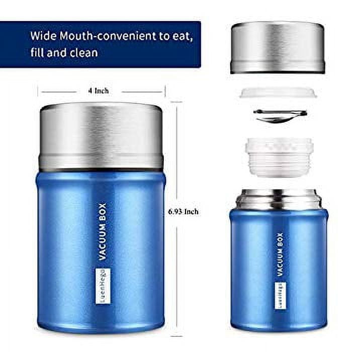 JXXM 8 Oz Thermo Food Jar for Hot & Cold Kids, Insulated Lunch Containers  Jar,Leak-Proof Vacuum Stainless Steel Wide Mouth Soup thermo School,Travel