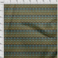 thumbnail image 3 of oneOone Tissu en Cambric de Coton Imprimés de Tissu Ikat à Tourbillon au Mètre 56 Pouces de Large, 3 of 4