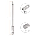 thumbnail image 2 of Unique Bargains 5Pcs Security Torx Bit 1/4' Hex Shank 4' Long Drill Bits T10 Torx Star S2 Steel Tamper Resistant Screwdriver Bit, 2 of 6