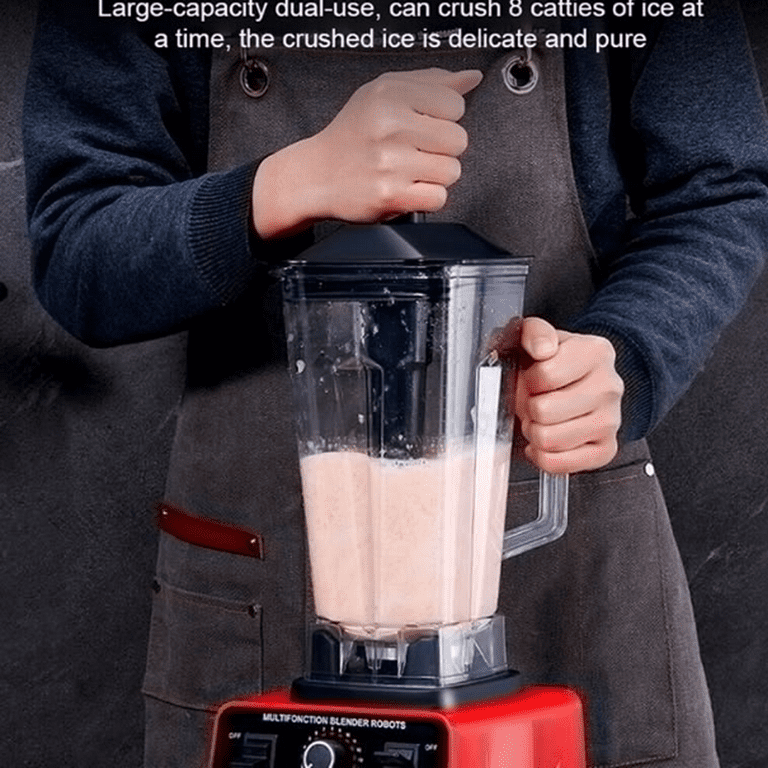 Professional Blender for Kitchen, 1800W Blender with Timer Stainless Steel  Blades, 68oz High Speed Blenders Powerful Countertop Blender for Shakes and