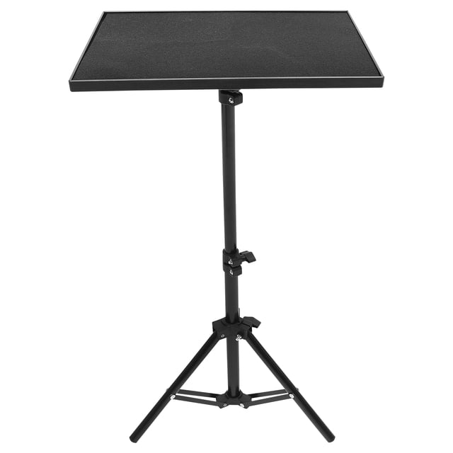 ORDDIART Office Tripod Stand Projector Shelf Rack Metal Black Portable for Users Needing Portable Equipment 1Pcs