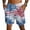 U8-Light Blue, variant on Havenx Men's 250 Years Of American Independence Shorts Drawstring American Flag Design Short with Pockets Elastic Waist Swim Trunks Freedom We the People Classic Summer Clothes,Blue M