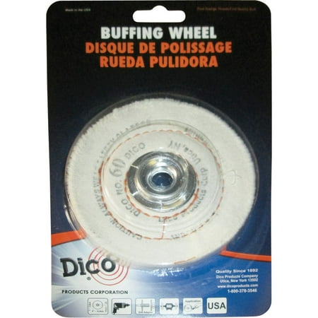 

2 pcs Dico 4 In. x 1/2 In. Buffing Wheel