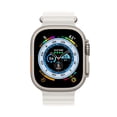 thumbnail image 2 of Apple Watch Ultra (GPS + Cellular, 49mm) - Caja de Titanio con Correa Ocean Band Blanca, Talla única (Reacondicionado), 2 of 5