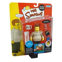 The Simpsons Celebrity Voices Interactive Figures - Al Brooks as Brad Goodman - Works with Interactive Environments