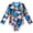 F001, variant on YTDSCS Kids Girls Rashguard Swimsuit Toddler Long Sleeve One Piece Swimwear with Zipper Hawaiian Printed Bathing Suit for 4-12 Years