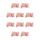 thumbnail image 1 of Yuarrent Cinta a cuadros Fácil de poner a la moda Múltiples colores para elegir Esencial para entusiastas de las manualidades Algodón rosa Rosa claro 10Conjunto, 1 of 6