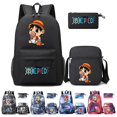 thumbnail image 2 of Anime One Piece Backpack Sharingan Teenagers Student Schoolbag Boy Girl Back To School Uzumaki Big Capacity Cartoon Bags, 2 of 5