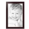 thumbnail image 2 of ArtToFrames 8" x 14" Brown Picture Frame, 8.5x14 inch Red Wood Poster Frame (WOM-4092), 4 Pack, 2 of 6