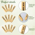 thumbnail image 4 of 15 Pcs Wood Funny Plant Labels 15 Styles Wooden Garden Signs with Funny Words Plants Tags for Indoor Outdoor Flowers Patio Vegetable Gardener Gifts 2.54x15.24cm(1x6 inch) Mixed Color, 4 of 7