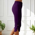 thumbnail image 6 of Women's Effortless Everyday ’s Casual Pants: Slim Fit Mid Rise Capris for Modern Comfort and Versatility Loose Pants for Women Casual Summer Women Summer Pants Casual Summer Pants plus Size, 6 of 7