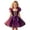 Purple, variant on Gunia Girls Witch Tutu Dress Outfits Halloween Cosplay Dress Role Play For Toddler Kids Fancy Dress Holiday Party Dress Up Play,Size 2-12 Years