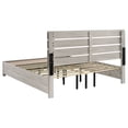 thumbnail image 6 of Brantford Wood Eastern King Storage Panel Bed Coastal White, 6 of 10