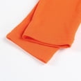 thumbnail image 3 of HSHDLDF Women's Square Neck Long Sleeve Ribbed Slim Fitted Casual Basic Crop Top, 3 of 6