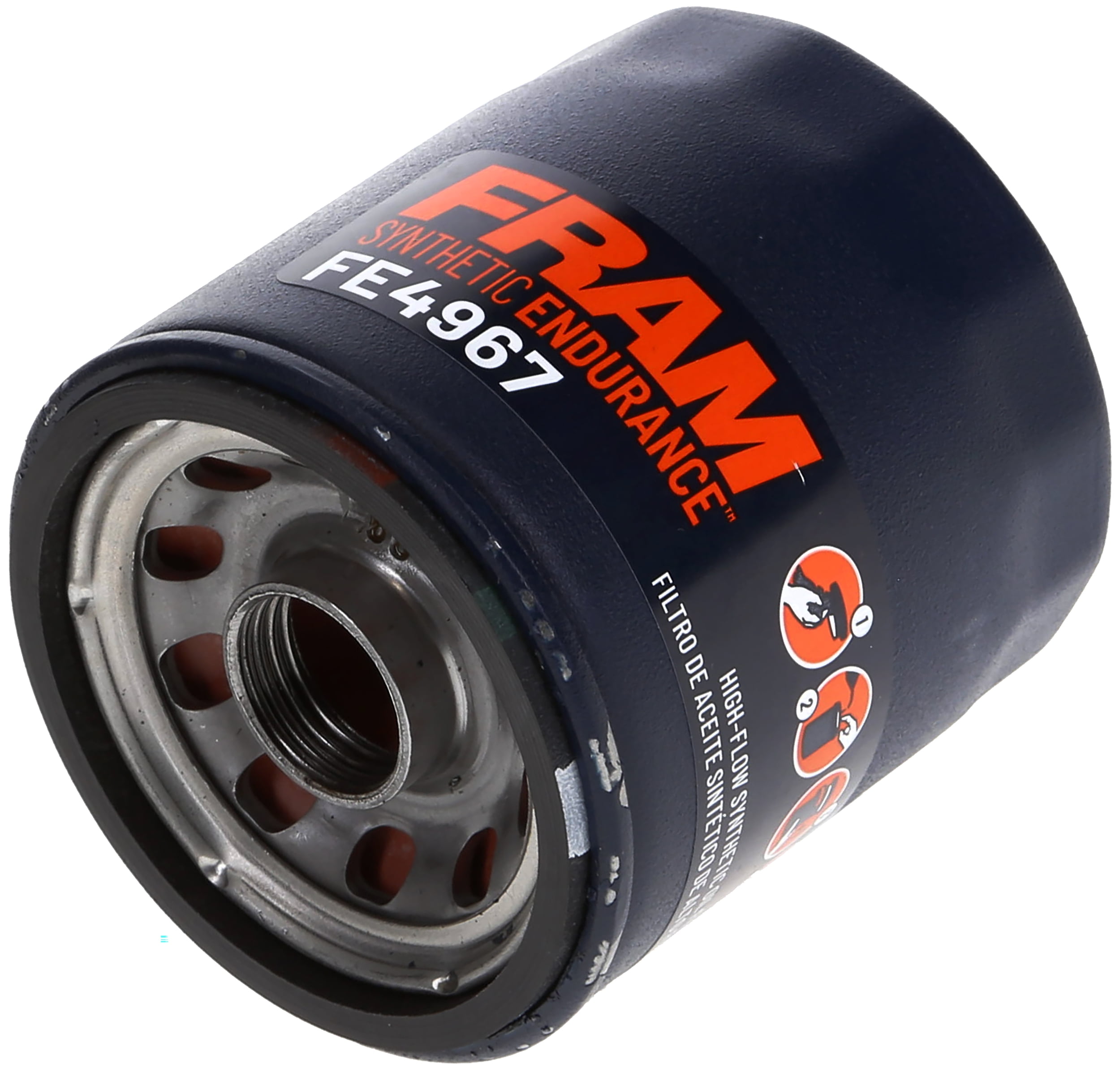 FRAM Synthetic Endurance Premium Oil Filter, FE4967, 25K Miles, Replacement Filter for Select Select Vehicle