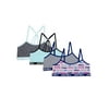 Limited Too Girls Bra, 4-Pack Bra Bundle, Sizes S-L