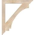 thumbnail image 3 of Ekena Millwork 3 1/2"W x 34"D x 38"H Imperial Traditional Smooth Bracket, Douglas Fir, 3 of 4