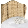 thumbnail image 3 of SAFAVIEH Nadine Coastal Rattan Winged Headboard, Twin, Natural, 3 of 6