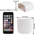 thumbnail image 2 of ( 2 Pcs / Set ) Office Supplies Pen Holder Organizer Caddy Self Adhesive Cubicle Wall Mounted Stick On Store Pens, Pencils, Sticky Notes And Other Sup, 2 of 4