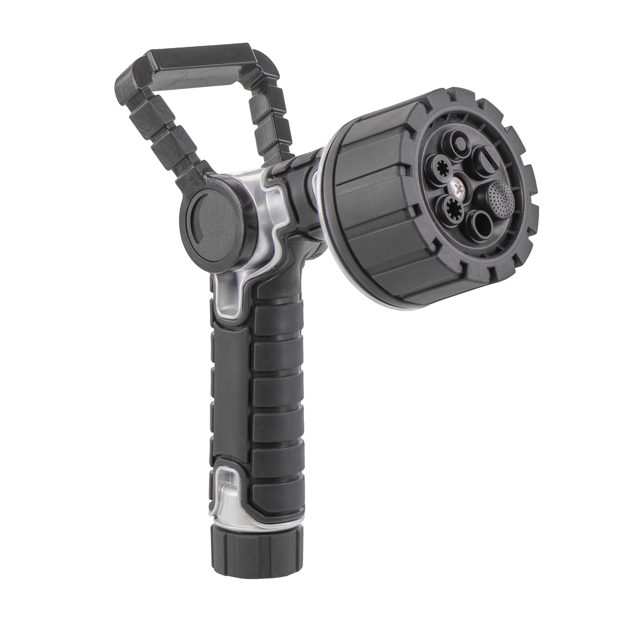 Orbit 6-Pattern Lever Control Nozzle with Swivel