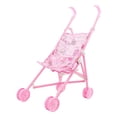 thumbnail image 4 of Cochecito de bebé para muñecas, juego de simulación (muñeca no incluida), cochecito plegable para desarrollo temprano que ahorra espacio para niñas, 4 of 9