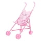 thumbnail image 4 of Cochecito de bebé para muñecas, carrito portabebés plegable, regalo educativo de cumpleaños (muñeca no incluida), juego de simulación para niñas, 4 of 9