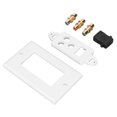 thumbnail image 4 of Placa de pared 3RCA Interfaz multimedia HD 4K Ultra HD Placa de puerto combinado AV HDTV Cine en casa, 4 of 12