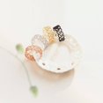 thumbnail image 2 of Qarigey Anillos de flores huecas para mujer, anillos ajustables de cobre para chica, joyería para fiesta de noche de boda Ropa, zapatos y accesorios Miscelánea Oro blanco, 2 of 6