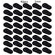 YESTUNE 40Pcs Soft Foam Nose Pads Self Adhesive Eyeglass EVA Nose Pads