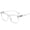 Clear, variant on Classic Non-prescription Clear Lens Eyeglasses for Men andWomen Thick Square Frame Eyewear wuhaoyueshangmao