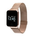 thumbnail image 2 of iTech Fusion Fitness Women and Men Metal Mesh Strap Square Smartwatch, 2 of 4
