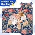 thumbnail image 4 of Pioneer Flower Floral Print Pattern Toddler Nap Mats for Kids Preschool,Sleeping Mat Bag or Kids,Toddler Sleeping Bag,Toddler Nap Mat or Daycare, 4 of 6