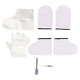 thumbnail image 4 of Gloves Socks Set, Wax Treatment Booties Set Colorfast  For Home For Women, 4 of 8