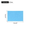 thumbnail image 2 of Soft Felt Sheets Fabric Craft Sheets Sky Blue 6 x 4 Inch 36 Pcs, 2 of 7