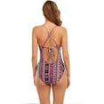 thumbnail image 2 of Lucky Brand Women's Boho Chic Printed One Piece Swimsuit Multicolor Size Large, 2 of 3